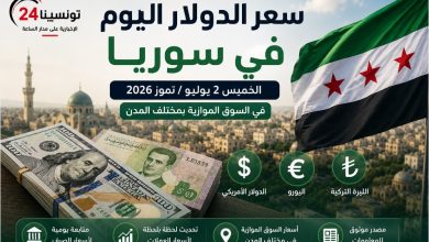 سعر الدولار اليوم في سوريا الخميس 2 يوليو 2026 في السوق الموازية بمختلف المدن
