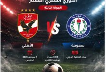 موعد مباراة الأهلي وسموحة في الدوري المصري 2026-2027.. القنوات الناقلة والتشكيل المتوقع