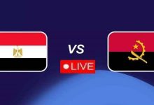 مباراة منتخب مصر ضد أنجولا في الجولة الأولى من تصفيات كأس الأمم الأفريقية 2027.