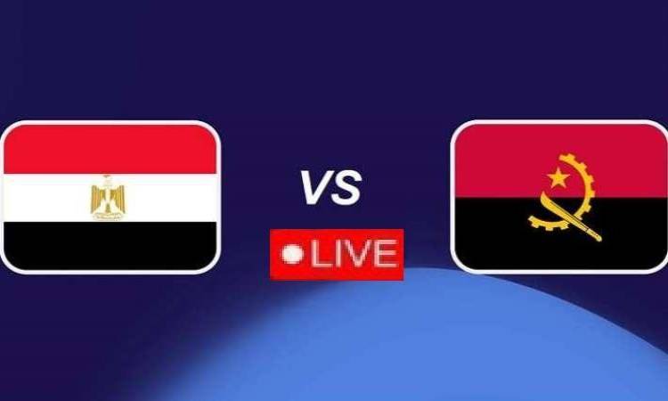 مباراة منتخب مصر ضد أنجولا في الجولة الأولى من تصفيات كأس الأمم الأفريقية 2027.