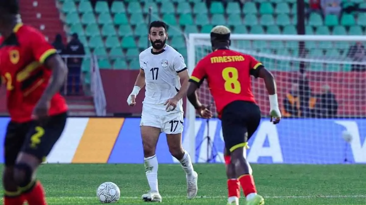 من هو معلق مباراة مصر ضد أنجولا في الجولة الأولى من تصفيات كأس أمم أفريقيا 2027