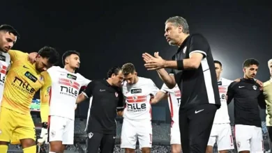 مباراة الزمالك ضد الجيش الرواندي