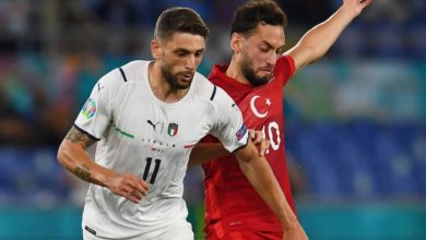 مشاهدة مباراة إيطاليا وتركيا بث مباشر